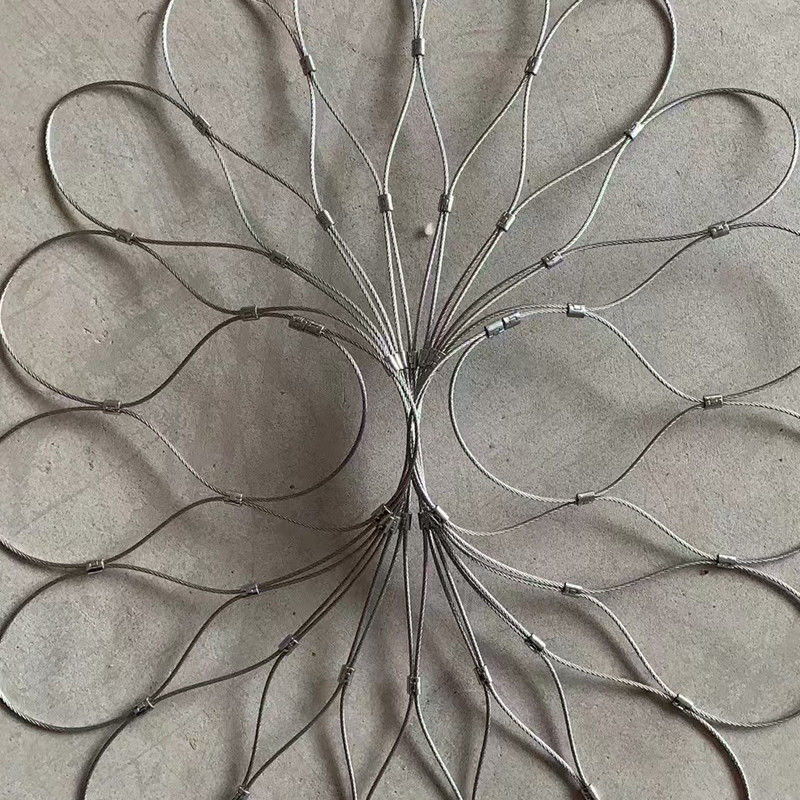 7x7 7x19 Anti Falling Safety Net For Floodlight / Speaker Mesh Safety Cover
