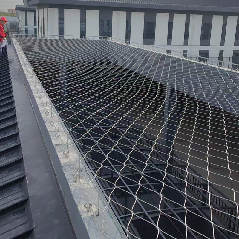 Stainless Steel Wire Rope Mesh Zoo Animal Safety Cable Mesh
