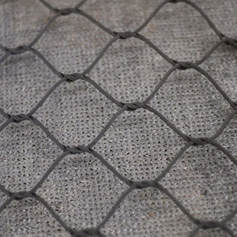 Ferruled 304 316 Stainless Steel Cable Rope Mesh Bird Netting Aviary Mesh