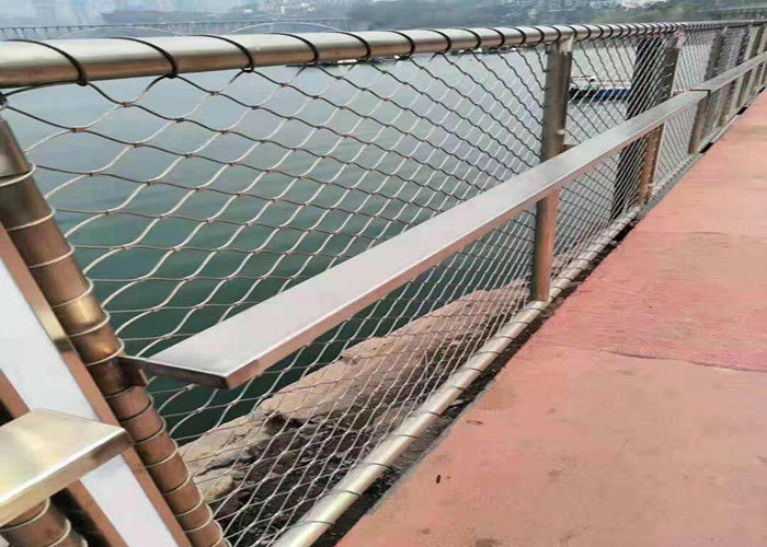 Stainless Steel 7x19 Ferruled Cable Mesh for Balustrade Infill