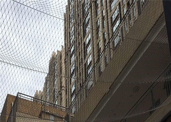 High Tensile 3.0mm Stainless Steel Cable Netting Architectural Protection