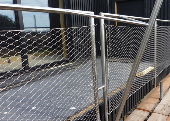 2.5mm 25x25mm Balustrade Cable Mesh Stainless Steel