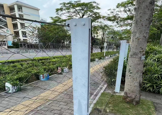 1.2mm Flexible Stainless Steel Cable Netting , Garden Fence Architectural Wire Mesh