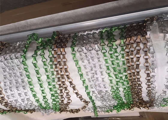 Aluminum Chain Link Curtains Fly Screens For Architects And Interior Designers