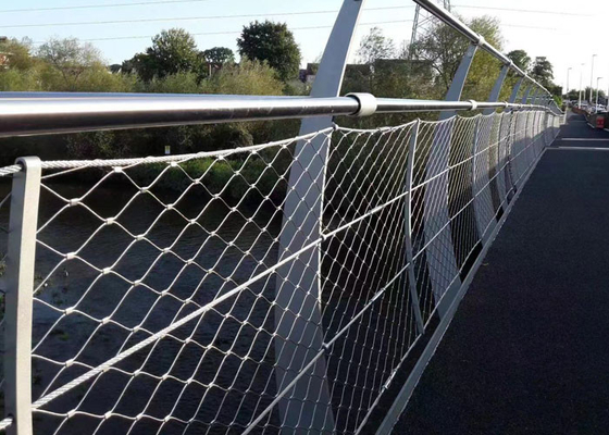 Sus 316 Bridge Stainless Steel Cable Netting 3.0mm