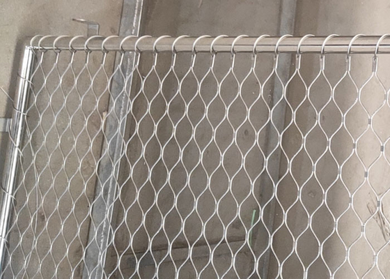 Non Rusting Stainless Steel Frame X Tend Cable Mesh For Fence 2.0Mm Wire