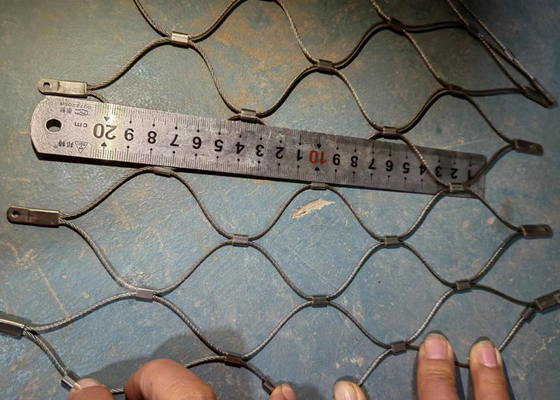 Cable Mesh For Railing Architectural Wire Netting Non Rusting