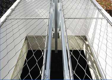 Eco Friendly 3mm Balustrade Cable Mesh Stainless Steel