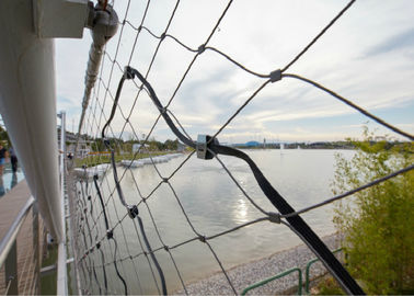 Commercial 304 Stainless Steel Woven Wire Mesh For Architecture Netting