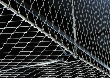 Cutomized Flexible Balustrade Wire Rope Mesh 7x7