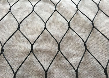 Black Oxide Coated Stainless Steel Rope Net Cable Mesh Stainless Steel