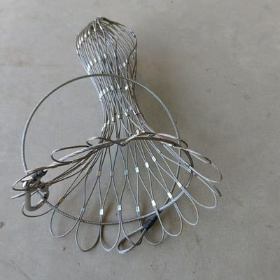 Stainless Steel Cable Safety Nets  For Floodlight / Speaker Mesh Safety Cover