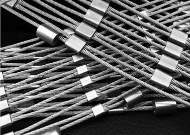 Climbing Net Diamond Shape 316 Ferrule Rope Mesh