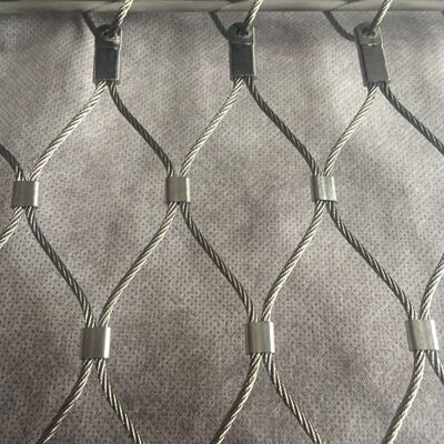 Easy Installation Corrosion Resistant Stainless Steel Wire Rope Mesh with High Impact Resistance