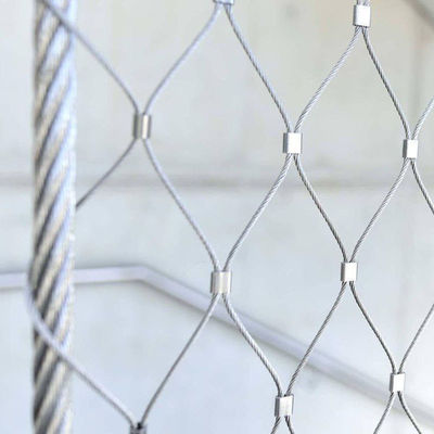 1.5mm 60x60mm 316L Material Wire Rope Mesh