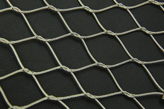 High Strength Stainless Steel 316 Grade Flexible Inox Cable Mesh Fence