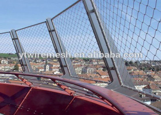 4.0mm Sus 304 Sus 316 Stainless Steel Webnet Architectural Flexible