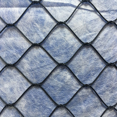 Black Oxide 7 X 7 Flexible Stainless Steel Cable Mesh For Balustrade Or Railing