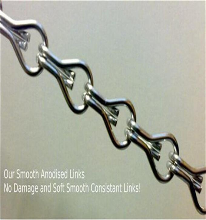 Heavy Duty Colored Aluminum Hook Chain Link Curtain 2 0mm Heavy Duty Colored Aluminum Hook Chain Link Curtain 2 0mm