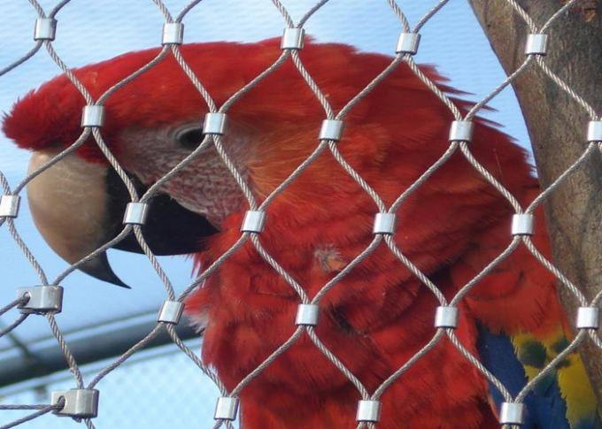 2.0mm Aviary Wire Netting , Ferruled Parrot Aviary Mesh