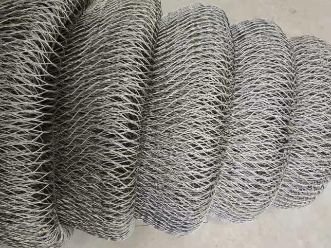 1.5mm 25x25mm 306 Stainless Steel Cable Mesh