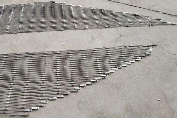 Rope Mesh Fence Flexible Stainless Steel Cable Netting For Building