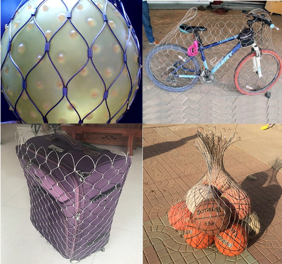 SS 316 Stainless Steel Wire Mesh Dropped Object Prevention Safety Net
