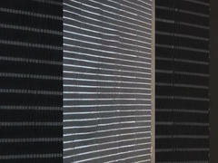 AISI 304 316 Architectural Flexible Webnet Stainless Steel Ferrule Rope Mesh 2.0mm wire 60*60mm hole