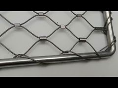 stainless steel rope mesh with ferrule