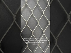 Detailed Introduction to Stainless Steel  Cable netting