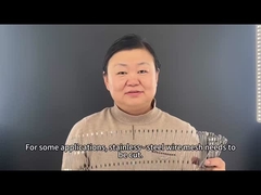 Diamond Ferrule Stainless Steel Rope Bird Aviary Netting