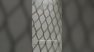 Double Loop Stainless Steel Wire Rope Net