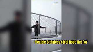 Which Stainless Steel Cable Mesh Is Suitable For Bridge Fall Protection?
