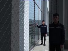 Impact Resistant Stainless Steel Wire Rope Safety Net