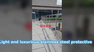 Light and luxurious stainless steel protective rope net, instead of iron art, beautiful and not oppr